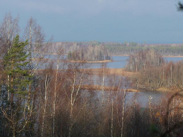 Карельские озёра осенью